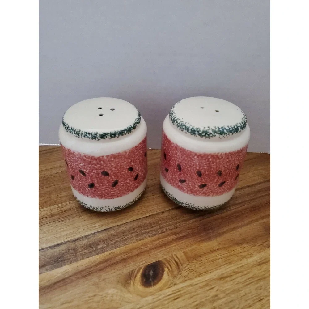 Watermelon Salt & Pepper Shaker Set